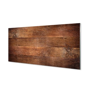 Panel szkło za indukcję Drewno deska słoje 120x60 - Tulup