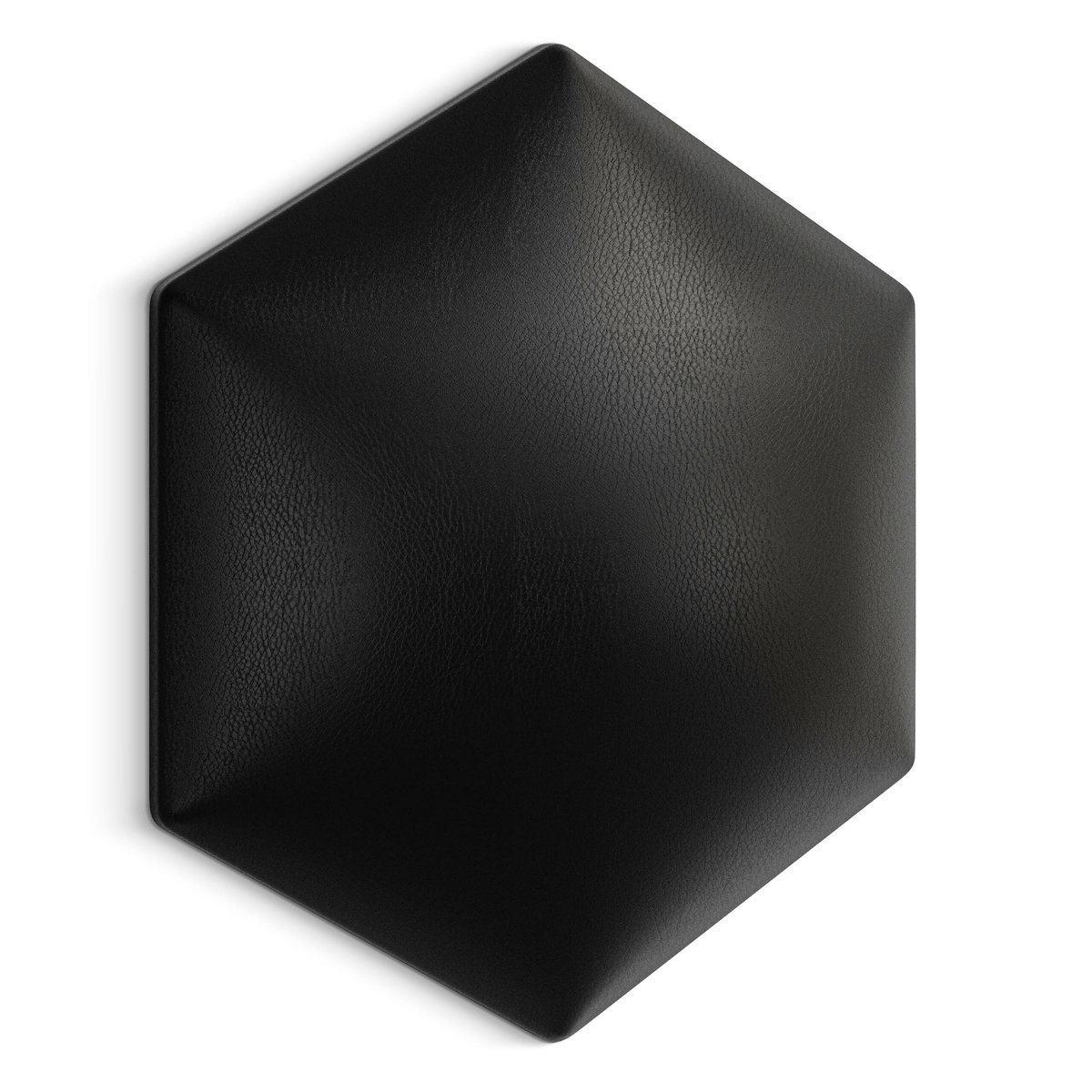 Zdjęcia - Pozostałe meble EKO Panel Tapicerowany  Skóra Hexagon Heksagon Kremowy 26cm x 30cm 