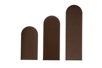 Panel Tapicerowany Płotek Komvortowy 120X30 Cm Brązowy Smart Velvet Ścienny