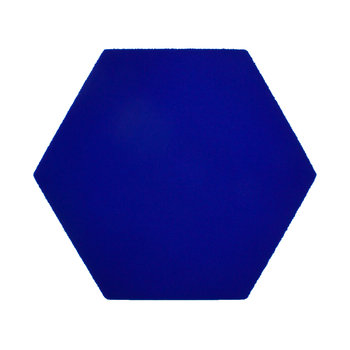 Panel wygłuszający 3d WallMarket, Panel dekoracyjny akustyczny, Heksagon ciemnoniebieski 32x27,7x3,5 cm - WallMarket