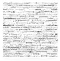 Panele Dekoracyjne Ścienne 3D 60x60 KAMIEŃ BIAŁY 0,36M2 = 1szt Deccart