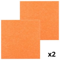 Panele Filcowe Na Ścianę Dekoracyjne 2szt Akustyczne Wygłuszające Duże 40x40cm