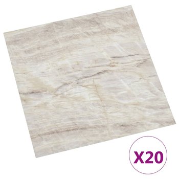 Panele PVC Beżowe 30,5x30,5cm - Zestaw 20szt. 1,86 - Zakito Europe