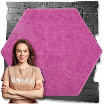 Panele Ścienne Filcowe 3D Heksagon Zagłówek Samoprzylepne Akustyczne Soft - Iteams4now