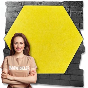 Panele Ścienne Filcowe 3D Heksagon Zagłówek Samoprzylepne Akustyczne Soft - Iteams4now