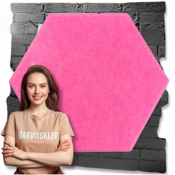 Panele Ścienne Filcowe 3D Heksagon Zagłówek Samoprzylepne Akustyczne Soft - Iteams4now