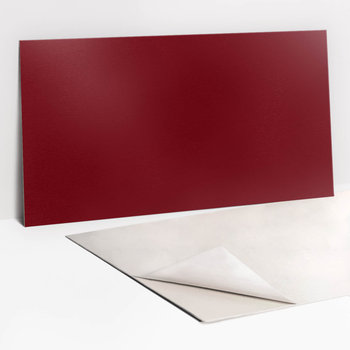 Panele Ścienne Samoprzylepne 100x50 cm - Kolor bordowy - Tulup