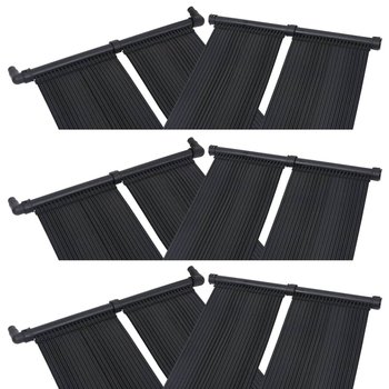 Panele solarne do podgrzewania basenu, 6 szt., 80x310 cm - vidaXL