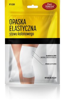 Pani Teresa Opaska Elastyczna Stawu Kolanowego, rozmiar XL , 1 sztuka - Pani Teresa