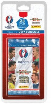 Panini, karty piłkarskie, Blister Road to Euro 2016, 24+1 - Panini