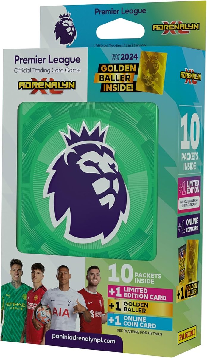 Panini Premier League 2024 Adrenalyn XL duża puszka Inna marka