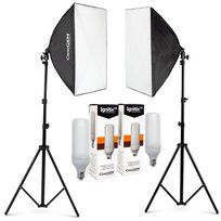 Panolux™ Zestaw lamp SOFTBOX 40x60 125W LED