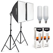 Panolux™ Zestaw lamp SOFTBOX 50x70 125W LED