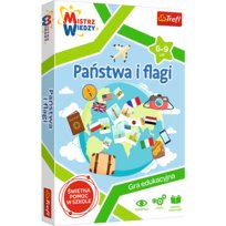 Państwa i flagi/Mistrz Wiedzy, gra edukacyjna, Trefl