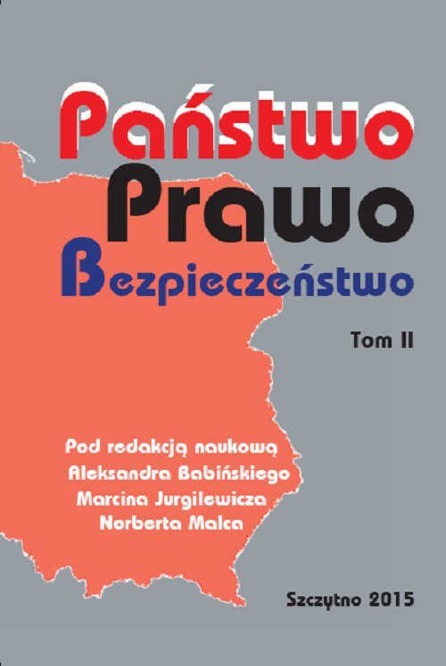 Państwo. Prawo, Bezpieczeństwo. Tom 2 - ebook PDF