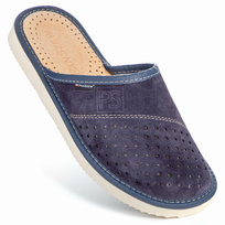 PanSzew Kapcie Męskie Skórzane EKSKLUZYWNE Pantofle Domowe POLSKIE 40-46