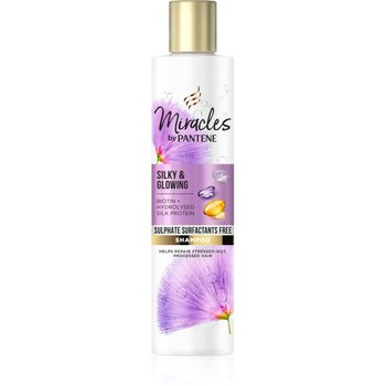Pantene Pro-V Miracles Silky & Glowing szampon regenerujący do włosów słabych i zniszczonych Sulfate free 225 ml - Inna marka