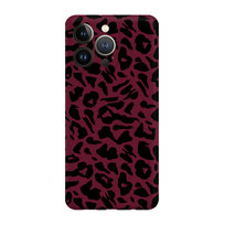 Pantera  - Iphone 15 Pro Max Etui Matowe Bordo [Tif 13E]