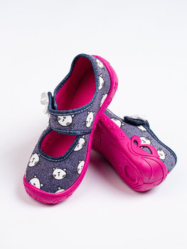 Pantofle dla dziewczynki kotki Shelovet-26