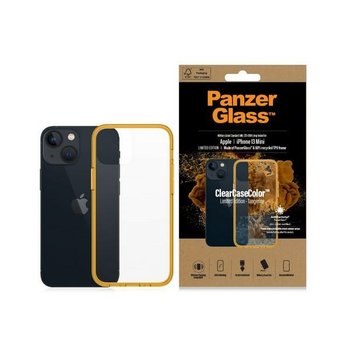 PanzerGlass ClearCase iPhone 13 Mini 5.4" Antibacterial Military grade Tangerine 0328 - PANZERGLASS