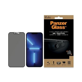 PanzerGlass E2E Microfracture iPhone 13 Pro Max 6,7" Case Friendly CamSlider Privacy Antibacterial czarny/black P2749 - PANZERGLASS