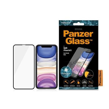 PanzerGlass E2E Super+ iPhone XR/11 Case Friendly AntiBacterial czarny/black - PANZERGLASS