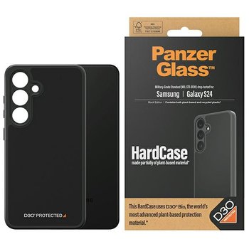 PanzerGlass HardCase etui obudowa pokrowiec case do Samsung GalaxyS24 S921 D3O 3xMilitary grade czarny/black 1216 - PANZERGLASS