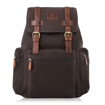 Paolo Peruzzi, Plecak Męski, Plecak Worek, Plecak Podróżny, Plecak Worek, Format A4, Brązowy Si-02-Br - Paolo Peruzzi