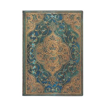 Paperblanks, notes w linie, Turquoise Chronicles Flexi Midi - Paperblanks