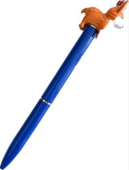 Paperchase- Długopis niebieski z pieskiem w koronę czarny - Inna marka