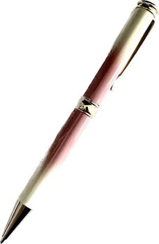 Paperchase- Długopis różowo-waniliowe ombree czarny - Paperchase