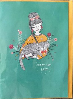 Paperchase- Kartka 'Crazy Cat Lady' - Paperchase