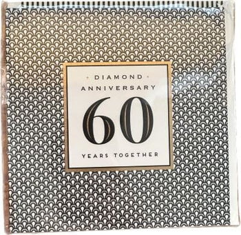 Paperchase- Kartka urodzinowa 'Diamond Anniversary 60 Years Together' - Paperchase