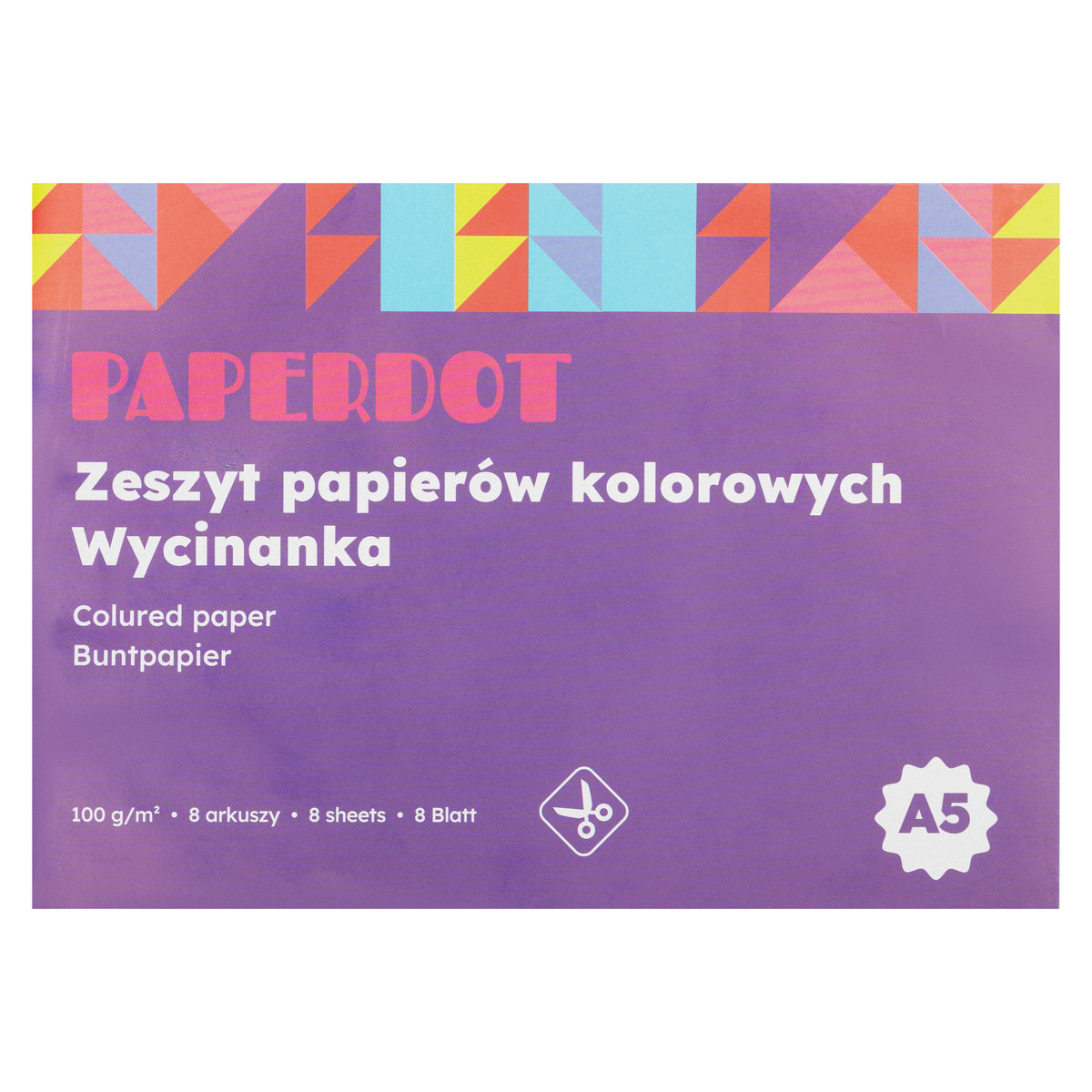 Paperdot Blok Wycinanka A5 8 Ark 100 G Paperdot Sklep Empik Com