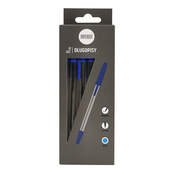 Paperdot, Długopisy niebieskie, 12 sztuk - Paperdot