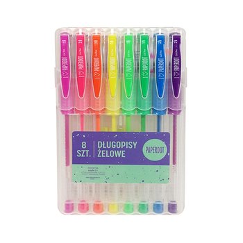 Paperdot, Długopisy Żelowe, 8 Sztuk - Paperdot