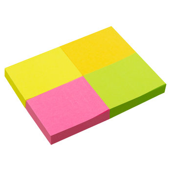 Paperdot, Karteczki samop neonowe, 4 kolory - Paperdot