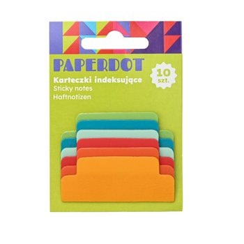 Paperdot, Karteczki samoprzylepne, 6 kolorów - Paperdot