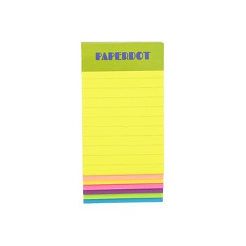 Paperdot, Karteczki samoprzylepne, 7 kolorów - Paperdot