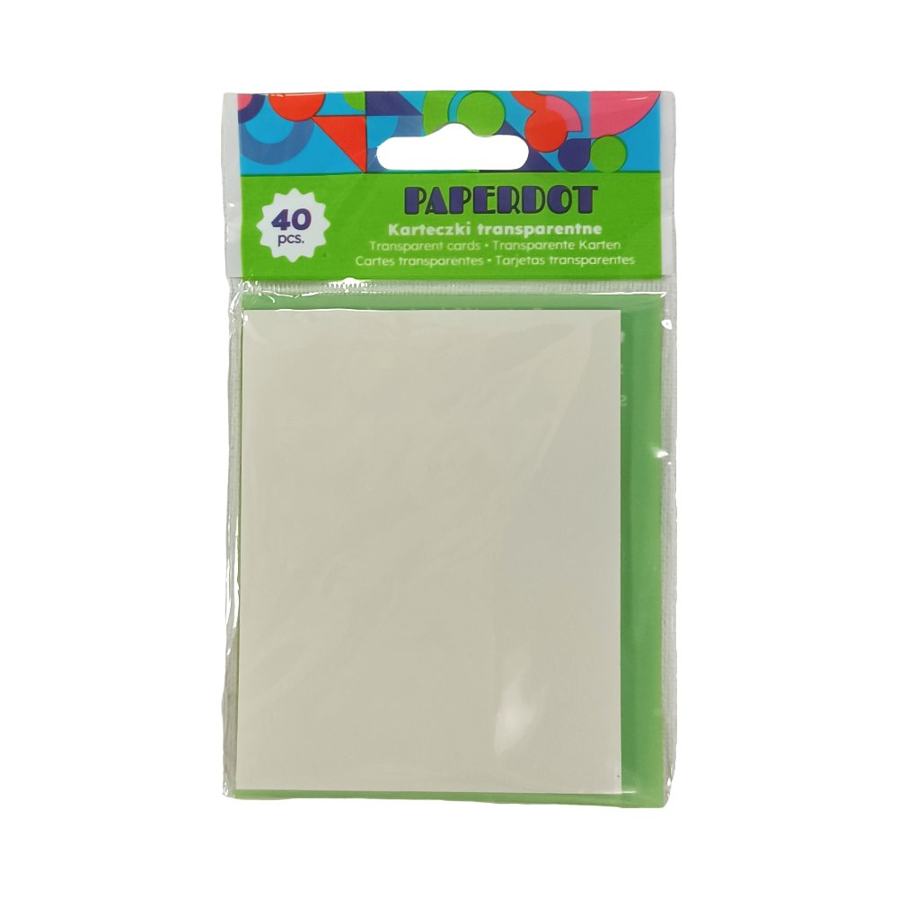 Paperdot Paperdot, Karteczki Transparentne, 40szt - Empik | Sklep EMPIK.COM