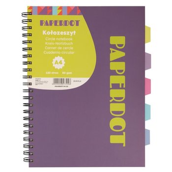 Paperdot, Kołozeszyt, A4, 120 kartek w kratkę - Paperdot
