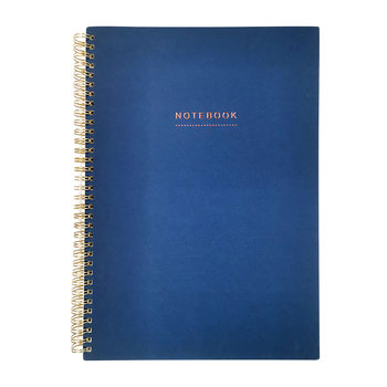 Paperdot, Kołozeszyt A4, 80 kartek w kratkę, granat - Paperdot