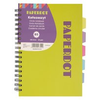 Paperdot, Kołozeszyt, B5, 120 kartek, Żółty