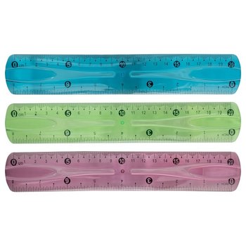 Paperdot, Linijka Flexi, Mix, 20 cm - Paperdot