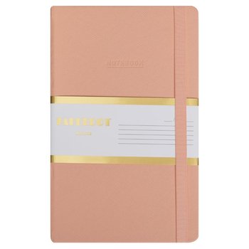 Paperdot, Notatnik Z Gumką, Łososiowy, Format A5, Linie, 96 Kartek - Paperdot
