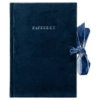 Paperdot, Notatnik Ze Wstążką, Granatowy, Format A5, Kratka, 96 Kartek