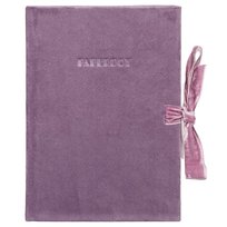 Paperdot, Notatnik Ze Wstążką, Liliowy, Format A5, Kratka, 96 Kartek