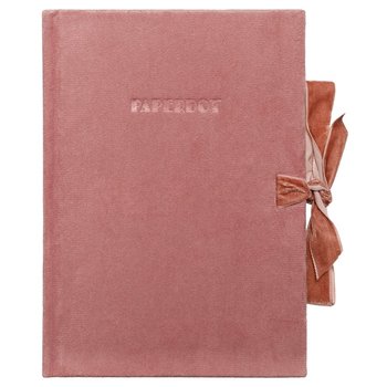 Paperdot, Notatnik Ze Wstążką, Różowy, Format A5, Kratka, 96 Kartek - Paperdot