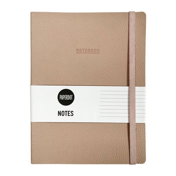 Paperdot, Notes B5, 96 kartek w linię, beige - Paperdot