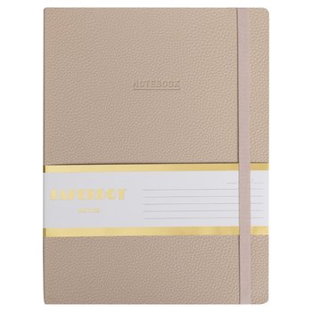 Paperdot, Notes z Gumką, Beżowy, Format B5, Linia, 96 Kartek - Paperdot